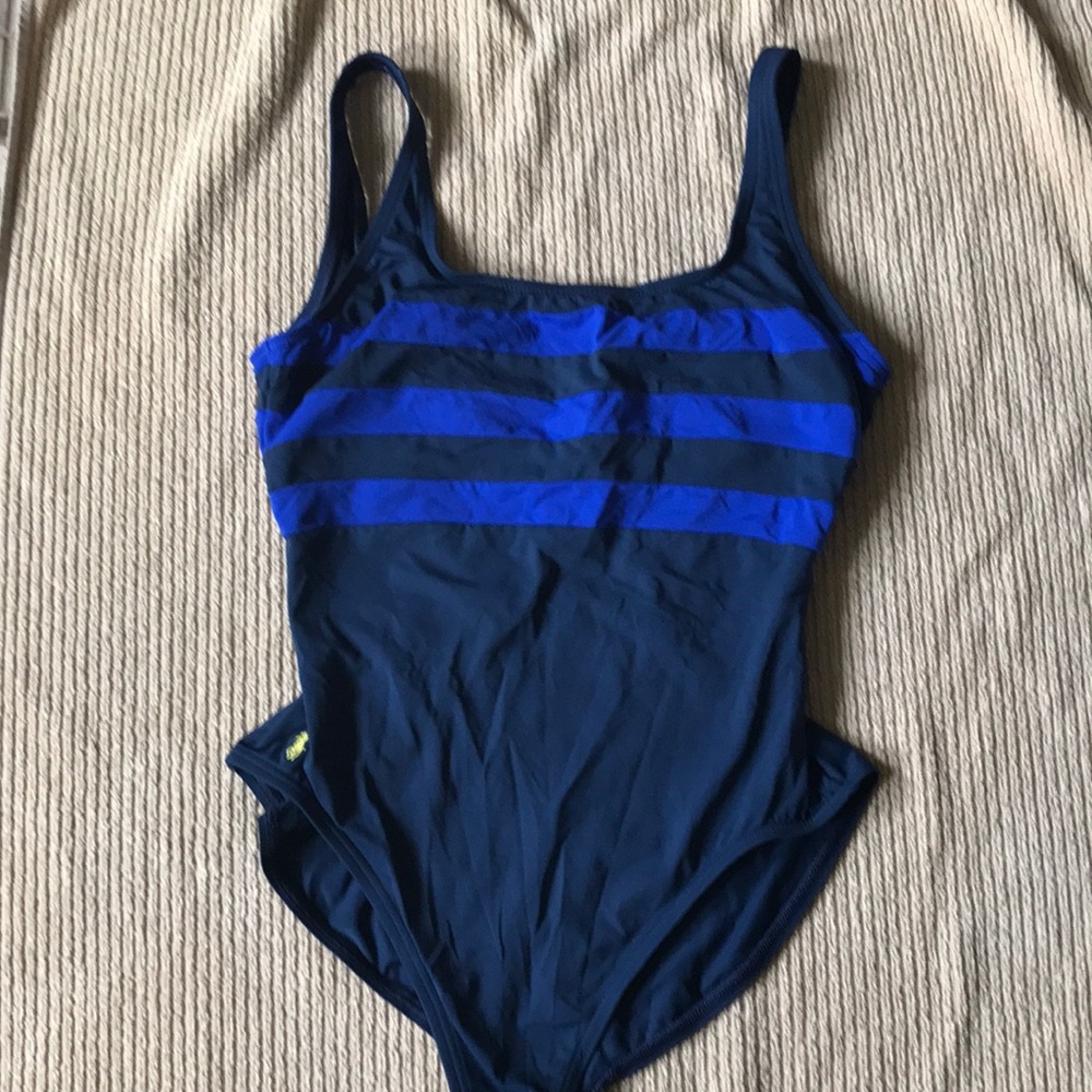 Ralph Lauren slenderizing one piece.